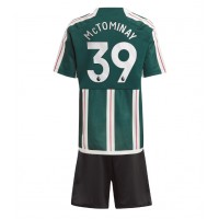 Dětský fotbalový dres Manchester United Scott McTominay #39 2023-24 Venkovní Krátký Rukáv (+ trenýrky)